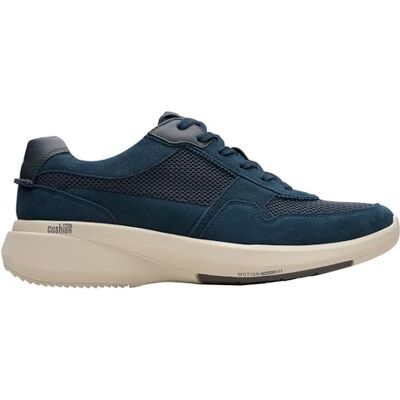 Clarks Lehman RaceSneaker für Herren, Marineblau-Mix, 44.5 EU Clarks Lehman RaceSneaker für Herren, Marineblau-Mix, 44.5 EU