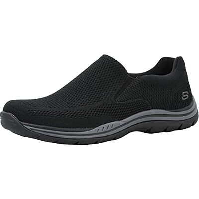 Skechers Herren Expected Gomel Slipper, Schwarz, 42.5 EU X-Weit Skechers Herren Expected Gomel Slipper, Schwarz, 42.5 EU X-Weit