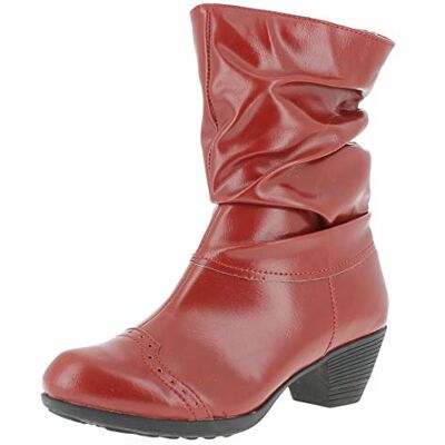 Andrea Conti 0616628, Damen Stiefeletten, Rot (Karminrot 198), 37 EU (4.5 UK) Andrea Conti 0616628, Damen Stiefeletten, Rot (Karminrot 198), 37 EU (4.5 UK)
