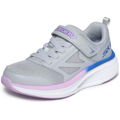 Skechers Mädchen Go Run Elevate 2.0 Where's My Turnschuhe, Gray Mesh Trim, 35 EU Skechers Mädchen Go Run Elevate 2.0 Where's My Turnschuhe, Gray Mesh Trim, 35 EU