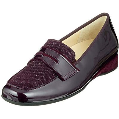 Hassia Petra, Weite G, Damen Mokassin, Rot (Chianti 4400), 38 EU (5 UK) Hassia Petra, Weite G, Damen Mokassin, Rot (Chianti 4400), 38 EU (5 UK)