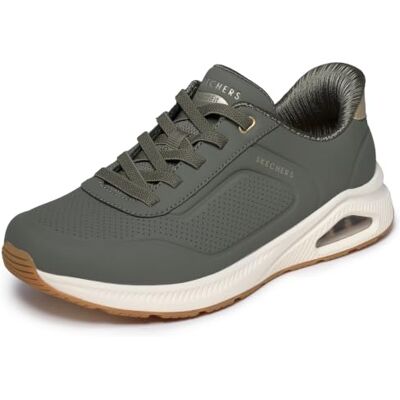 Skechers Damen Arch Fit UNO Turnschuhe, Olive Durabuck Mesh, 37 EU Skechers Damen Arch Fit UNO Turnschuhe, Olive Durabuck Mesh, 37 EU