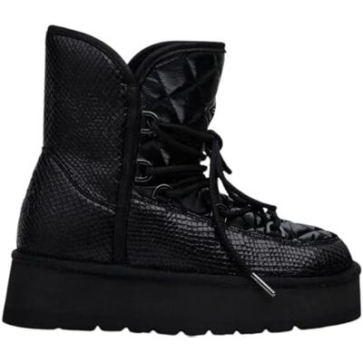 Replay Damen Stiefeletten mit Schnürung, Black 003 (Schwarz), 39 Replay Damen Stiefeletten mit Schnürung, Black 003 (Schwarz), 39