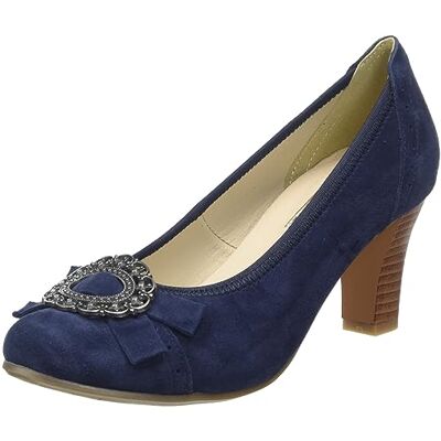 Hirschkogel Damen Pumps, d.blau, 36 EU Hirschkogel Damen Pumps, d.blau, 36 EU