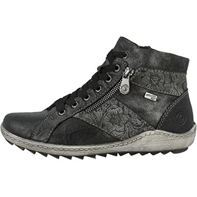 Remonte R1497, Damen Stiefeletten, Schwarz (Schwarz/Graphit/Asphalt 45), 39 EU (6 UK) Remonte R1497, Damen Stiefeletten, Schwarz (Schwarz/Graphit/Asphalt 45), 39 EU (6 UK)