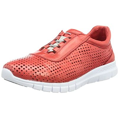 Andrea Conti Damen 1709609 Sneaker, Rot, 39 EU Andrea Conti Damen 1709609 Sneaker, Rot, 39 EU