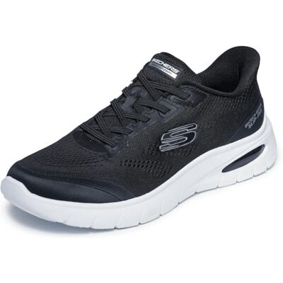 Skechers Herren Skech-Air Summits Slip-InTurnschuhe, Black/White, 42 EU Skechers Herren Skech-Air Summits Slip-InTurnschuhe, Black/White, 42 EU