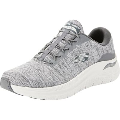 Skechers Arch Fit 2.0 Herren-Sneaker für Oberhand, Anthrazit-Mesh-Synthetik, 39.5 EU Skechers Arch Fit 2.0 Herren-Sneaker für Oberhand, Anthrazit-Mesh-Synthetik, 39.5 EU