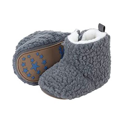Sterntaler Jungen Hausschuhe Baby Babyschuh Dino, Dunkelgrau, 20 EU Sterntaler Jungen Hausschuhe Baby Babyschuh Dino, Dunkelgrau, 20 EU