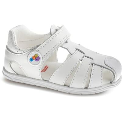 Pablosky Baby Mädchen Zig 067800 Sandale, Weiß, 21 EU Ancho Pablosky Baby Mädchen Zig 067800 Sandale, Weiß, 21 EU Ancho