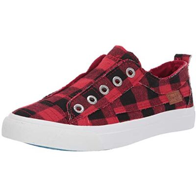 Blowfish Damen Spielen Sneaker, Red Buffalo Check, 38.5 EU Blowfish Damen Spielen Sneaker, Red Buffalo Check, 38.5 EU