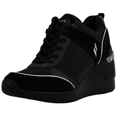 Skechers Million High N Fly für Damen, Schwarz, 37.5 EU Skechers Million High N Fly für Damen, Schwarz, 37.5 EU