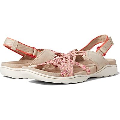 Clarks Damen Amanda Ease Sandale Sand Combi Clarks Damen Amanda Ease Sandale Sand Combi