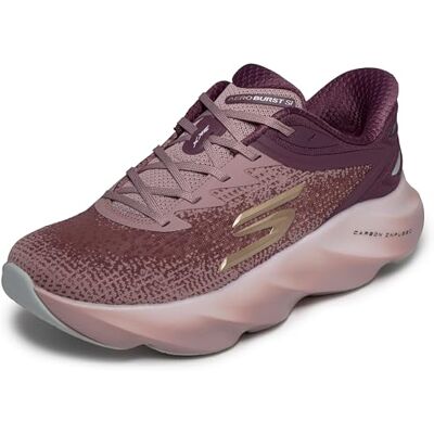 Skechers Damen Aero Burst Hands Free Slip-In-Sneaker, Burgunder, 37 EU Skechers Damen Aero Burst Hands Free Slip-In-Sneaker, Burgunder, 37 EU