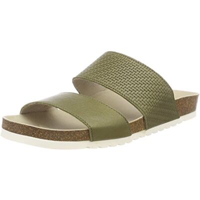 Apple Panta, Damen Peeptoe Sandalen, Grün (Khaki), 42 EU (9.5 UK) Apple Panta, Damen Peeptoe Sandalen, Grün (Khaki), 42 EU (9.5 UK)