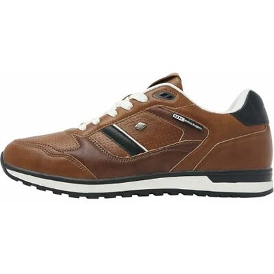 British Knights Herren Classor Sneaker, Cognacfarben Braun Schwarz Weiss, 42 EU British Knights Herren Classor Sneaker, Cognacfarben Braun Schwarz Weiss, 42 EU