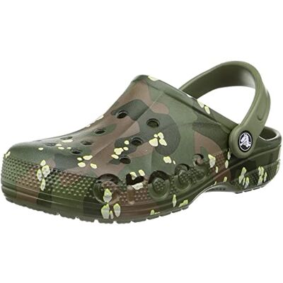 Crocs Unisex Erwachsene Baya Seasonal Printed Clog Clog, Army Green, 36/37 EU Crocs Unisex Erwachsene Baya Seasonal Printed Clog Clog, Army Green, 36/37 EU