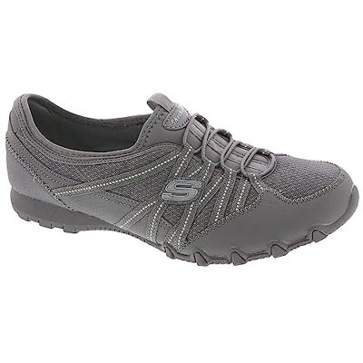 Skechers Damen Slipper in Grau, Größe 41 Skechers Damen Slipper in Grau, Größe 41