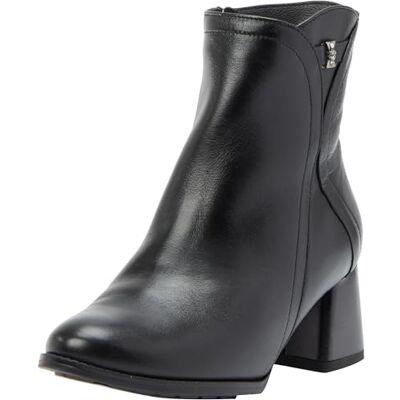 NAEMI Damen Leder Stiefelette, 36 EU NAEMI Damen Leder Stiefelette, 36 EU