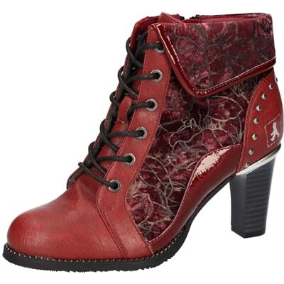2Go Fashion Damen 8238-507 Stiefelette, rot, 36 EU 2Go Fashion Damen 8238-507 Stiefelette, rot, 36 EU