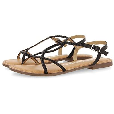 GIOSEPPO Damen Nioak Sandale, Schwarz, 40 EU GIOSEPPO Damen Nioak Sandale, Schwarz, 40 EU