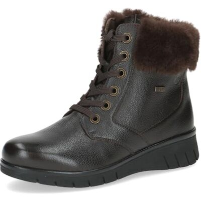 CAPRICE Damen 9-26209-43 Mode-Stiefel, DK Brown Nappa, 37 EU Weit CAPRICE Damen 9-26209-43 Mode-Stiefel, DK Brown Nappa, 37 EU Weit