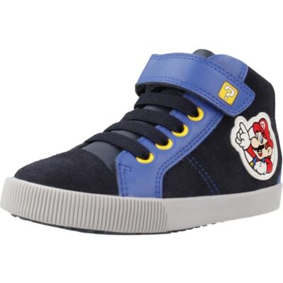 Geox Baby Jungen B Kilwi Boy Sneaker, Blau, 24 EU Geox Baby Jungen B Kilwi Boy Sneaker, Blau, 24 EU