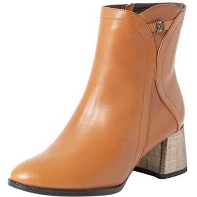 SIDONA Damen Leder Stiefelette, 37 EU SIDONA Damen Leder Stiefelette, 37 EU