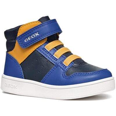 Geox Baby Jungen B Eclyper Boy Sneaker, Blau, 24 EU Geox Baby Jungen B Eclyper Boy Sneaker, Blau, 24 EU
