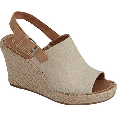 TOMS Damen Monica Geschlossene Sandalen, Beige (Natural 000), 36 EU TOMS Damen Monica Geschlossene Sandalen, Beige (Natural 000), 36 EU
