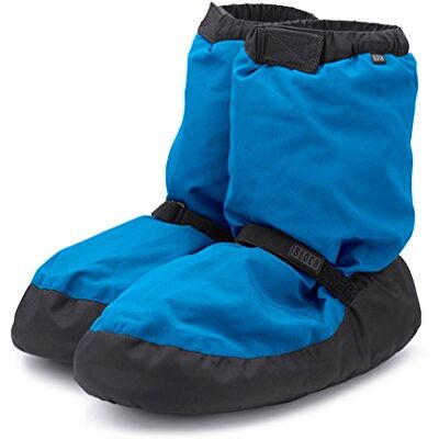 Bloch Damen Warm Up Bootie Tanzschuh, Blue Fluro, Large Bloch Damen Warm Up Bootie Tanzschuh, Blue Fluro, Large