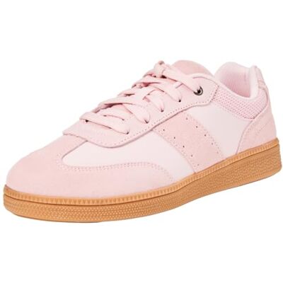 Clarks Mädchen Cypresslace O. Sneaker, Hellrosa Kombi Clarks Mädchen Cypresslace O. Sneaker, Hellrosa Kombi