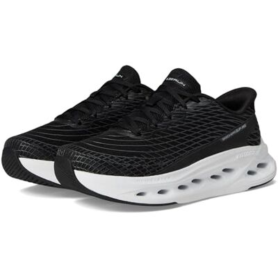 Skechers Damen Max Cushioning Glide-Step Sapphire Turnschuhe, Black White Textile Synthetic, 38.5 EU Skechers Damen Max Cushioning Glide-Step Sapphire Turnschuhe, Black White Textile Synthetic, 38.5 EU