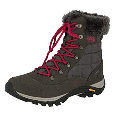 Brütting Himalaya Damen Schneestiefel, Anthrazit/Pink, 36 EU Brütting Himalaya Damen Schneestiefel, Anthrazit/Pink, 36 EU