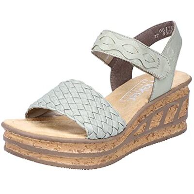 Rieker Damen Sandalen 68178-52 grün Gr. 41 Rieker Damen Sandalen 68178-52 grün Gr. 41
