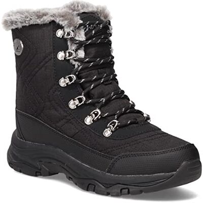 Skechers Damen Cold Weather Boot Schneestiefel, Schwarz, 39.5 EU Skechers Damen Cold Weather Boot Schneestiefel, Schwarz, 39.5 EU