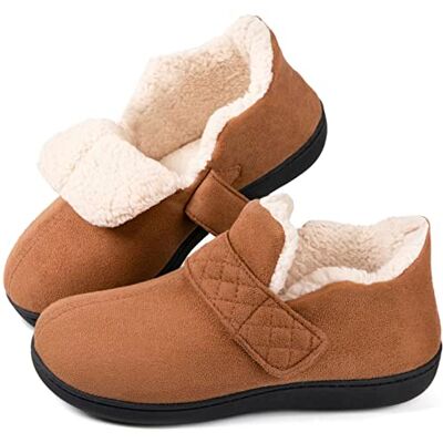 Zizor Damen Ivy Verstellbare Hausschuhe Indoor Outdoor, Kamelhaar, 42 EU Zizor Damen Ivy Verstellbare Hausschuhe Indoor Outdoor, Kamelhaar, 42 EU
