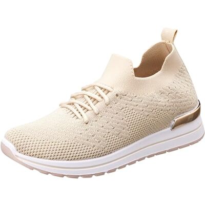 TERRE DE MARINS Damen Royan Sneaker, Gold, 38 EU TERRE DE MARINS Damen Royan Sneaker, Gold, 38 EU