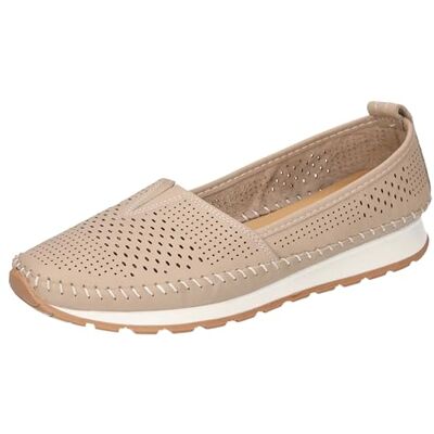 Cosmos Comfort Damen 6316-401 Mokassin, Taupe, 40 EU Cosmos Comfort Damen 6316-401 Mokassin, Taupe, 40 EU