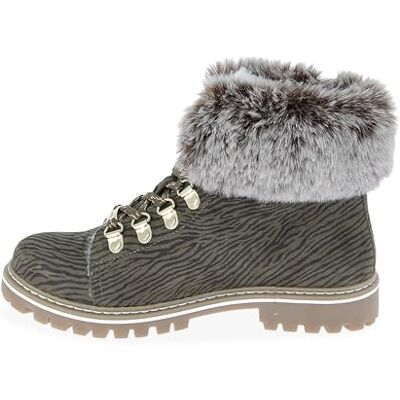 Les Tropéziennes par M. Belarbi dresco Damen Schnürschuhe, Stadtschuhe, Schneestiefel, Khaki, Zebramuster, Größe 38 EU, Khaki Zebra, 38 EU Les Tropéziennes par M. Belarbi dresco Damen Schnürschuhe, Stadtschuhe, Schneestiefel, Khaki, Zebramuster, Größe 38 EU, Khaki Zebra, 38 EU
