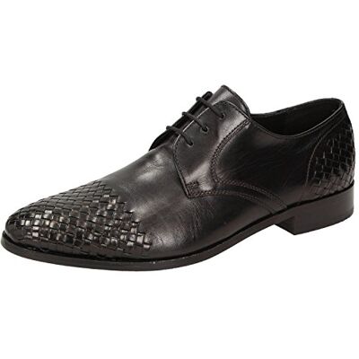 Sioux Herren Nasimo Derbys, Schwarz (Schwarz), 43 EU (9 UK) Sioux Herren Nasimo Derbys, Schwarz (Schwarz), 43 EU (9 UK)