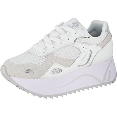 w6yz Damen Tessa W Oxford-Schuh, Weiß, 41 EU w6yz Damen Tessa W Oxford-Schuh, Weiß, 41 EU