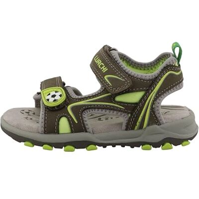 Lurchi Rocco Sandale, Khaki, 35 EU Weit Lurchi Rocco Sandale, Khaki, 35 EU Weit
