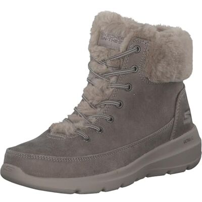 Skechers Glacial Ultra Wonderland Stiefelette für Damen, Taupe Textil, 39 EU Skechers Glacial Ultra Wonderland Stiefelette für Damen, Taupe Textil, 39 EU