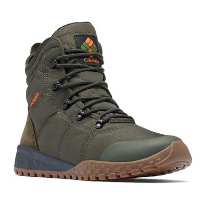 Columbia Men's Fairbanks Omni-Heat Snow Boots, Deep Olive/Desert Sun, 9.5 Wide Columbia Men's Fairbanks Omni-Heat Snow Boots, Deep Olive/Desert Sun, 9.5 Wide