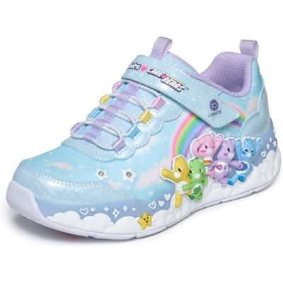 Skechers Mädchen Hugs N Snugs Turnschuhe, Blue Synthetic Textile Multi Trim, 35.5 EU Skechers Mädchen Hugs N Snugs Turnschuhe, Blue Synthetic Textile Multi Trim, 35.5 EU