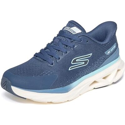 Skechers Damen Glide-Step Vortex Turnschuhe, Navy Textile, 38 EU Skechers Damen Glide-Step Vortex Turnschuhe, Navy Textile, 38 EU