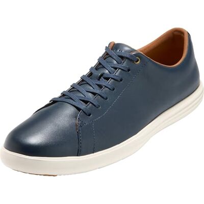 Cole Haan Herren Grand Crosscourt Sneaker, Marineblaues Leder Brnsh, 42.5 EU Weit Cole Haan Herren Grand Crosscourt Sneaker, Marineblaues Leder Brnsh, 42.5 EU Weit