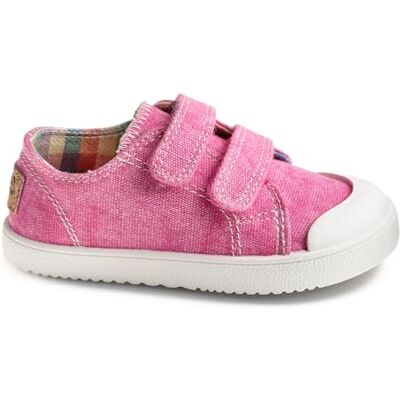 Pablosky Unisex Baby Lona 980170 Sneaker, Rosa, 20 EU Weit Pablosky Unisex Baby Lona 980170 Sneaker, Rosa, 20 EU Weit