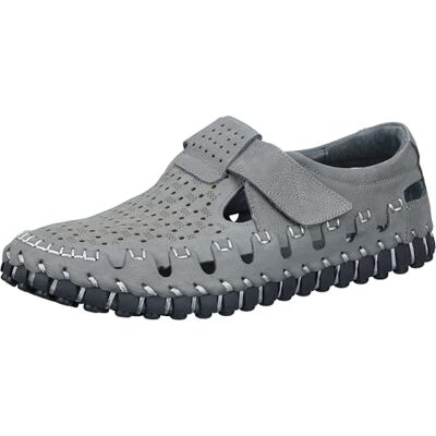 Manitu Herren 620027-09 Mokassin, Grau, 44 EU Manitu Herren 620027-09 Mokassin, Grau, 44 EU